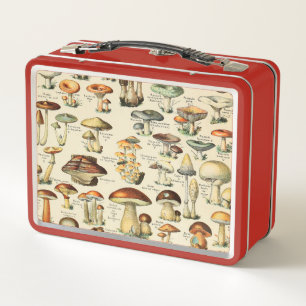 Pilzsammlung Metall-Lunchbox Metall Brotdose