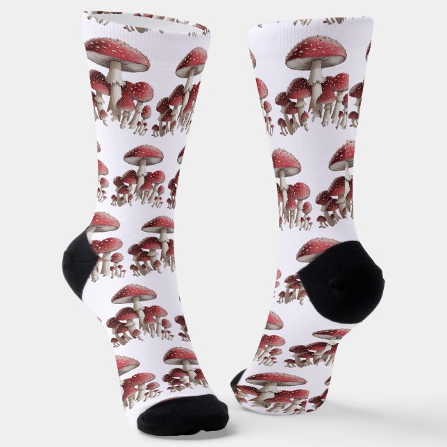 Pilzsocken Socken (Gewinkelt)