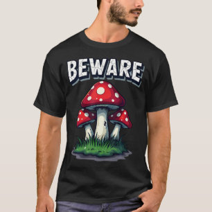 Pilzsuche Mykologie Pilze Morchel T-Shirt