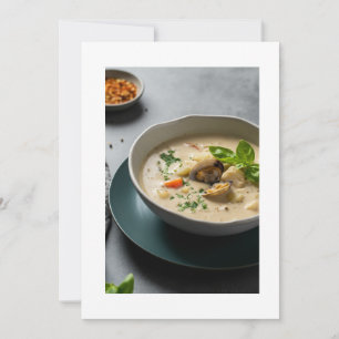 Pilzsuppe Einladung