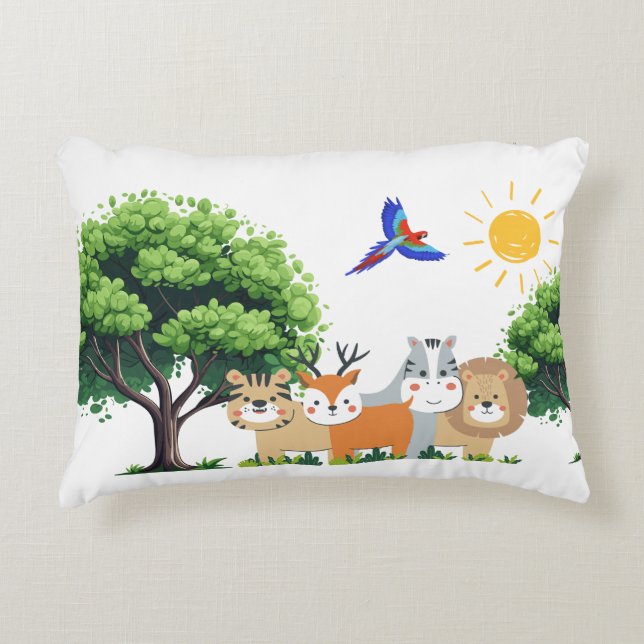 Pilztiere Dekokissen (Vorderseite)