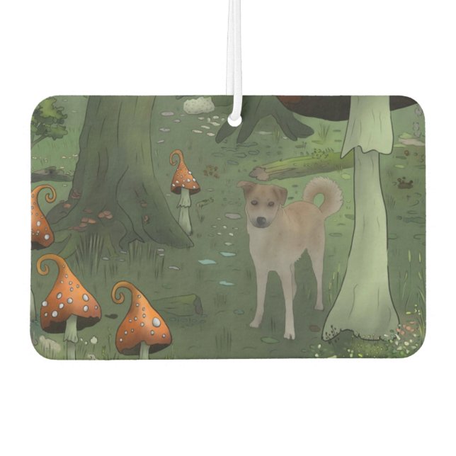 Pilzwald Autolufterfrischer (Vorderseite)