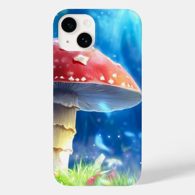 Pilzwald Case-Mate iPhone 14 Hülle (Rückseite)