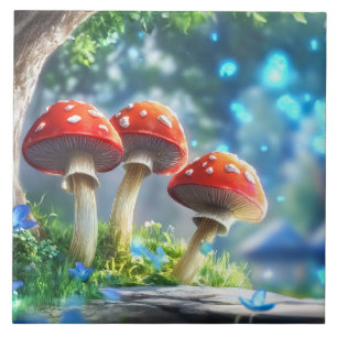 Pilzwald Fliese