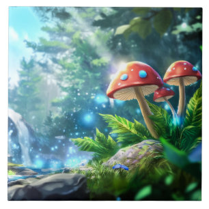 Pilzwald Fliese