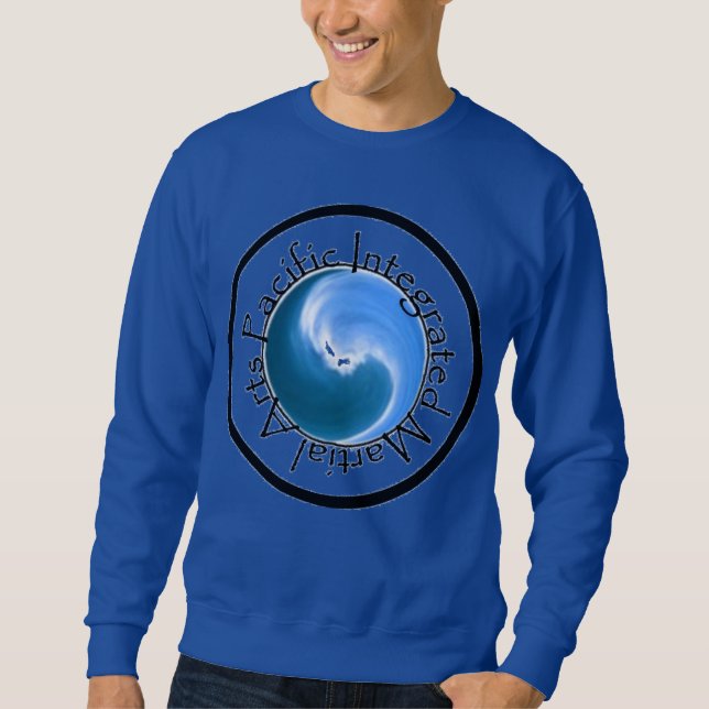 PIMA bleu sweatshirt (Devant)