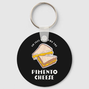 Pimento-Käse-Sandwich - Lustige Meister-Golfer  Schlüsselanhänger