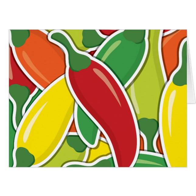 Piments de piment mélangés Funky (Devant horizontal)
