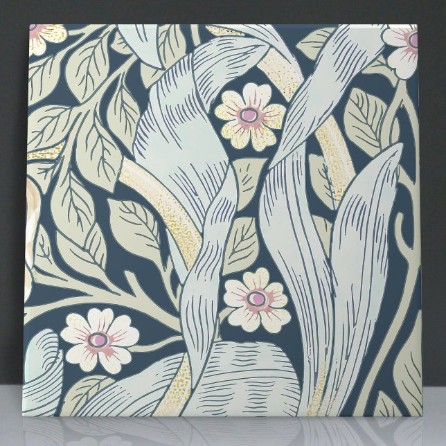 Pimnel Nahtlos 12 von 12 verblassten blau gelb Fliese (Von Creator hochgeladen)