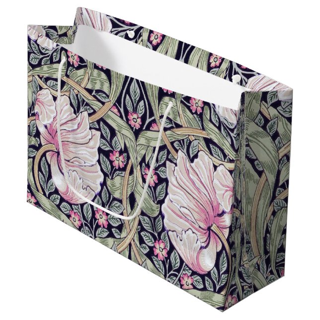 Pimnel, William Morris große Geschenktasche Große Geschenktüte (Vorderseite Schrägansicht)