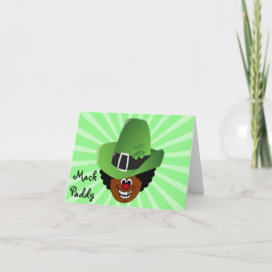 Pimped Out St. Patrick's Day Leprechaun Karte