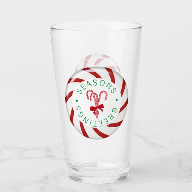 Pimpermenthe Bonbon Verre Tumbler (Devant)