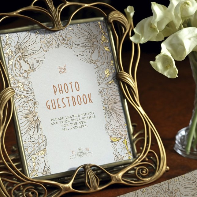 Pimpernel blanc cassé Photo Livre d'or Signe Vinta (Créateur téléchargé)