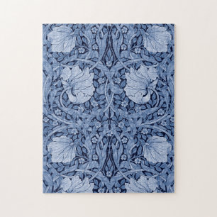 Pimpernel Blue Monotone, William Morris