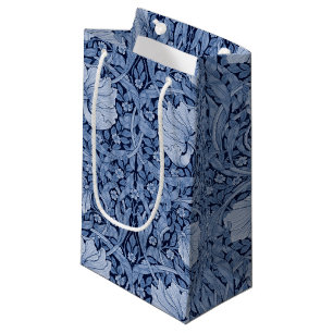 Pimpernel Blue Monotone, William Morris Kleine Geschenktüte