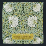 Pimpernel Design von William Morris Halstuch<br><div class="desc">Komplex Blumendesign von William Morris,  Natur inspiriert von Landschaft,  Gärten,  Blume und Pflanze. Klassenelemente</div>