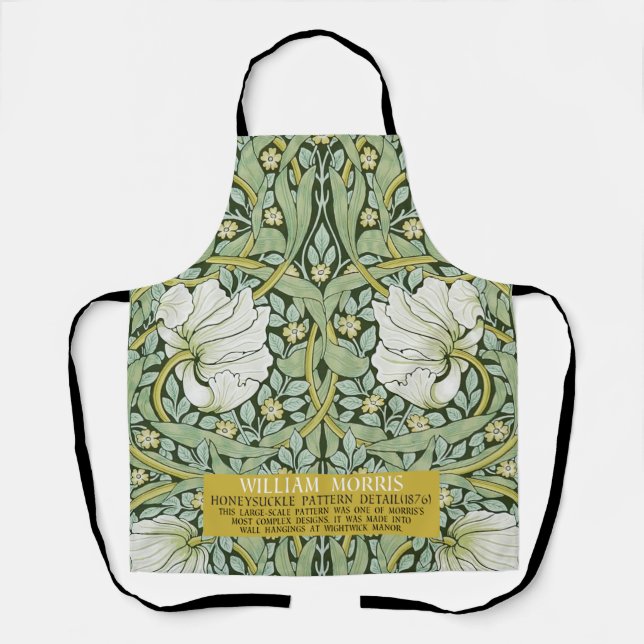 Pimpernel Design von William Morris Schürze (Vorderseite)