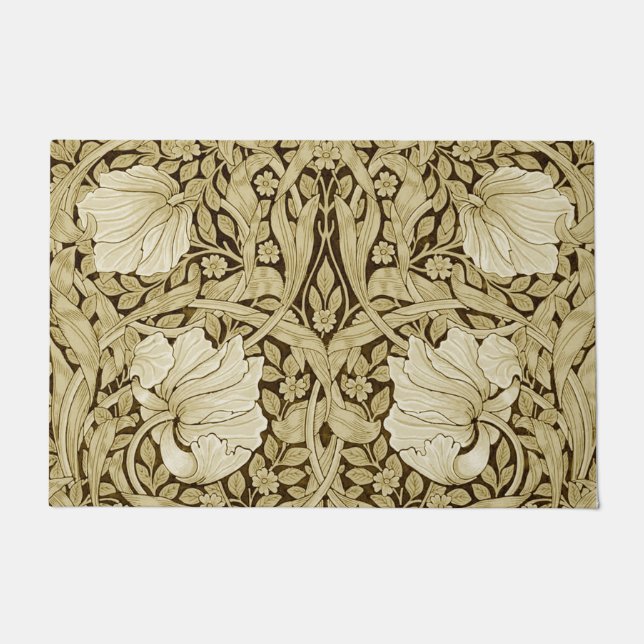 Pimpernel Gold, William Morris Fußmatte (Vorderseite)