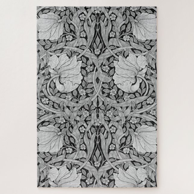 Pimpernel Gray Monotone, William Morris (Vertikal)