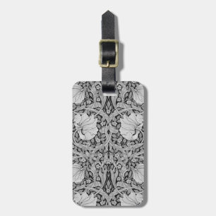 Pimpernel Gray Monotone, William Morris Gepäckanhänger