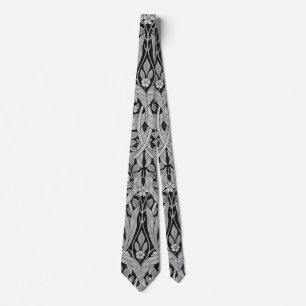 Pimpernel Gray Monotone, William Morris Krawatte