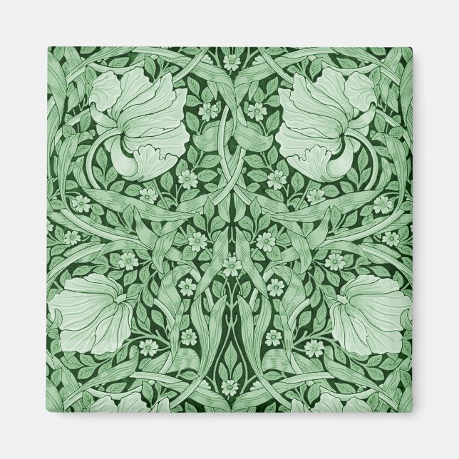 Pimpernel Green, William Morris Magnet (Vorne)