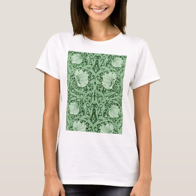 Pimpernel Green, William Morris T-Shirt (Vorderseite)