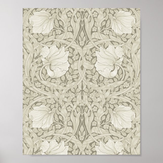 Pimpernel Ivory, William Morris Poster (Vorne)