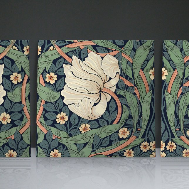 Pimpernel Seamless 2/2 William Morris Arts Kunstha Fliese (Von Creator hochgeladen)