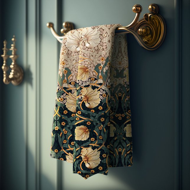 Pimpernel Turquoise & Gold William Morris (Créateur téléchargé)