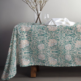 Pimpernel Vintag Aquamarin Pink William Morris Flo Tischdecke