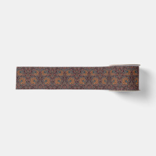 Pimpernel William Morris - Dark Brown Grosgrain Ri Ripsband