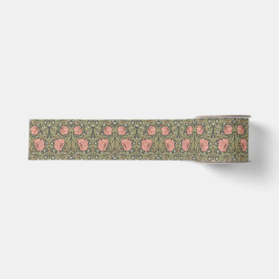 Pimpernel William Morris -SAGE PFIRSICH Grosgrain Ripsband