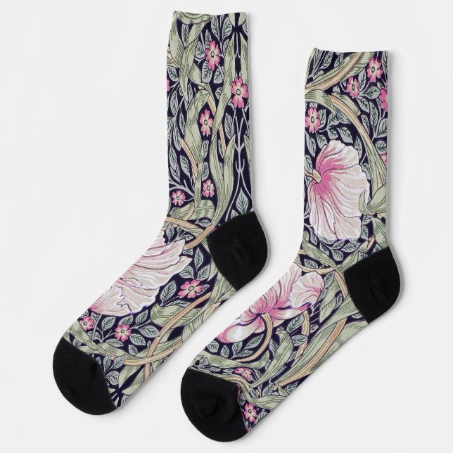Pimpernel, William Morris Socken (Linkes Detail)