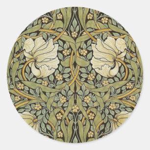 Pimpernell William Morris Runder Aufkleber