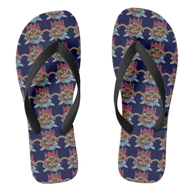 Pimu Erwachsene Flip Flops (Fußbett)