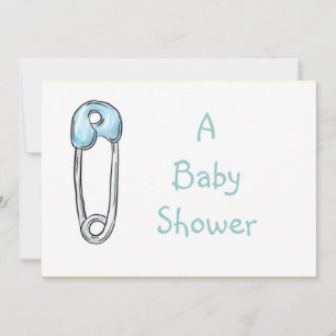 PIn de couche-culotte, invitation de baby shower