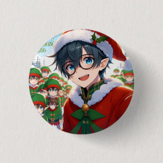 Pin mi personaje Navidad Button