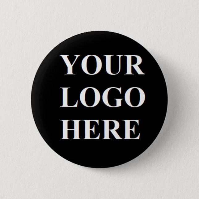 Pin Redondo De 2 Pulgadas Your logo here Button (Vorderseite)