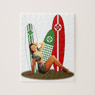 Pin-up-Girl baskisch Frankreich
