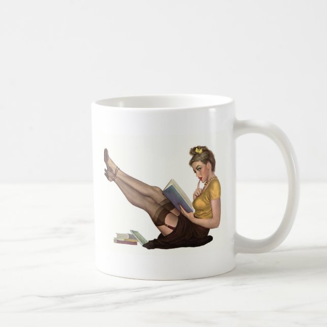 Pin-up Kaffeetasse (Rechts)