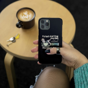 Pin-up Mädchen Kaffeeabhängige Case-Mate iPhone Hülle