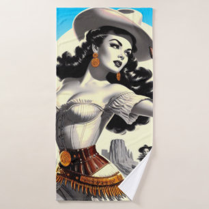 Pin-up Ouest rétro