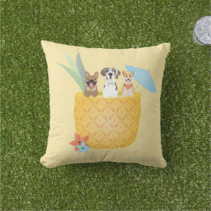 Pina Colada Ananas Hunde Kissen