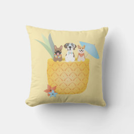 Pina Colada Ananas Hunde Kissen