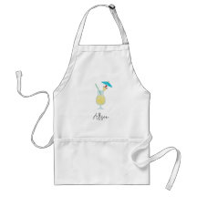 Piña Colada Cocktail Tropical Beach Personalisiert