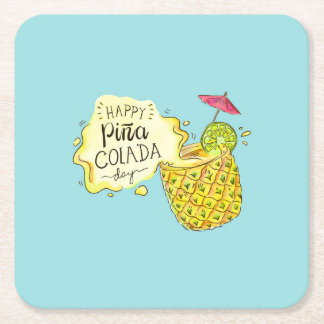 Pina Colada Geachteter Untersetzer