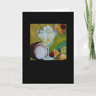 Pina Colada Greeting Karte