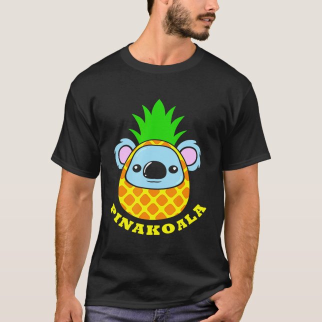 Pina Colada Koala Pinakoala T-Shirt (Vorderseite)