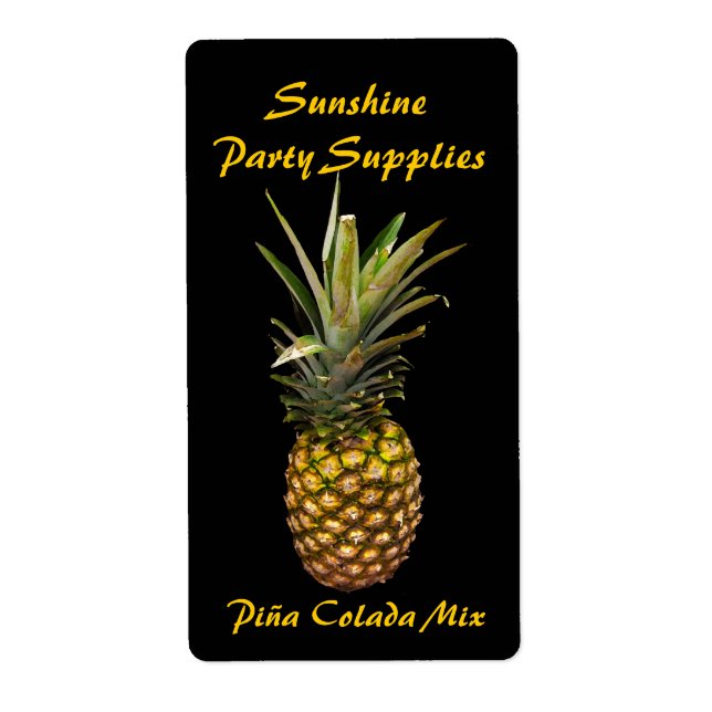 Pina Colada Mix Étiquettes (Devant)